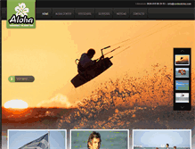 Tablet Screenshot of centeraloha.com